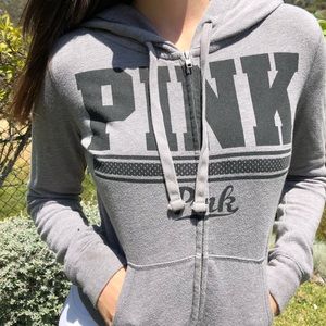 Grey pink by Victoria secret jacket